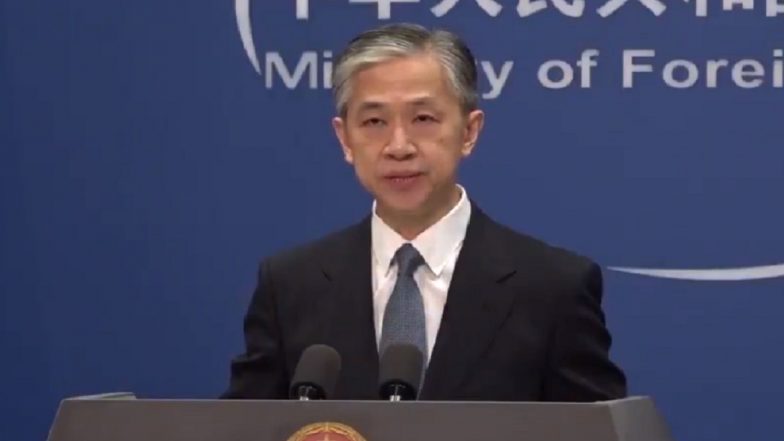 Indian, Chinese Troops Completed Disengagement at Most Locations, Says Chinese Foreign Ministry Spokesperson Wang Wenbin