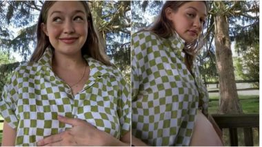 Gigi Hadid Flaunts Her Baby Bump for the First Time in an Instagram Live Session (View Pics)