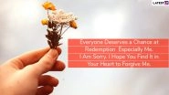Global Forgiveness Day 2020: Messages Seeking Forgiveness to Send And Spread the Importance of Letting Go Off Resentful Thoughts