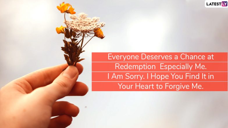 Global Forgiveness Day 2020: Messages Seeking Forgiveness to Send And Spread the Importance of Letting Go Off Resentful Thoughts