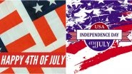 4th of July Images & HD Wallpapers for Free Download Online: Wish Happy US Independence Day 2020 With WhatsApp Stickers and GIF Greetings