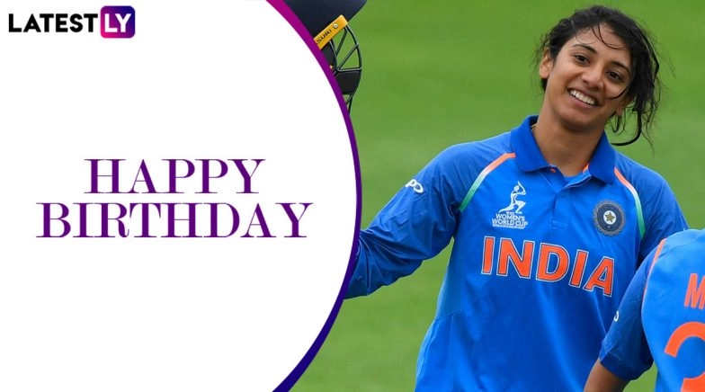 Happy Birthday Smriti Mandhana: Fans Storm Twitter with Wishes