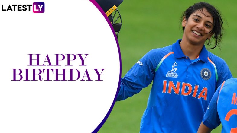 Happy Birthday Smriti Mandhana: Fans Storm Twitter With Wishes for India Women’s Batting Star As she Turns 24