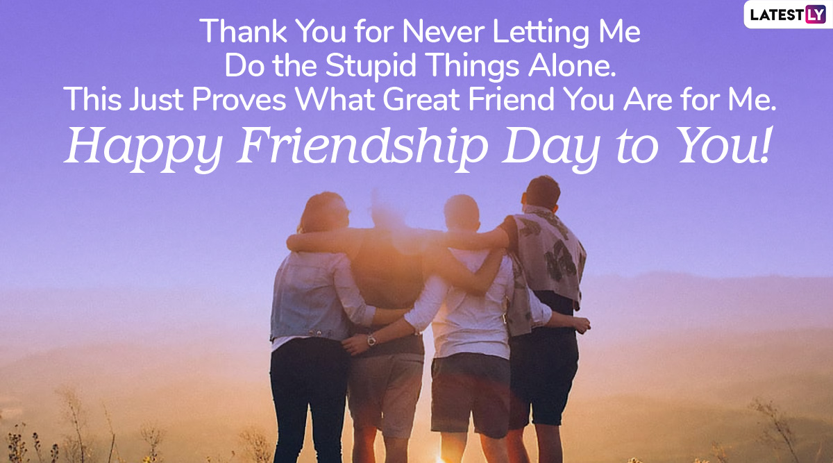 Friendship Day 2020 Wishes & HD Images: Celebrate Friends Day With ...