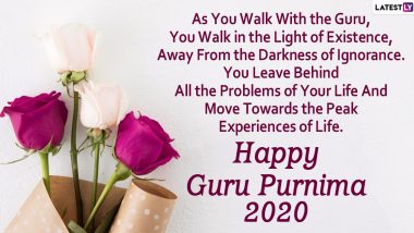 Happy Guru Purnima 2020 Messages: WhatsApp Stickers, Quotes, SMS and Wishes to Greet Your Teachers