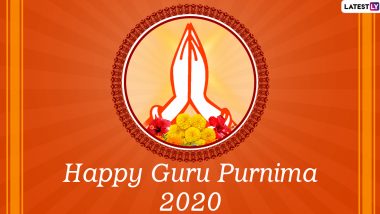 Guru Purnima Images & HD Wallpapers For Free Download Online: Wish Happy Guru Purnima 2020 With WhatsApp Stickers and GIF Greetings