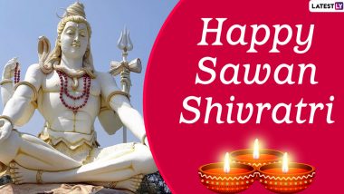 Sawan Shivratri 2020 Greetings & HD Images: WhatsApp Stickers, Facebook Wishes, Lord Shiva Photos, GIFs, Messages And SMS to Celebrate the Auspicious Occasion