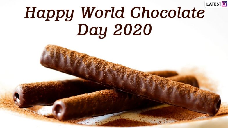 Happy World Chocolate Day 2020 Wishes & HD Images: WhatsApp Stickers, GIFs, Facebook Messages, SMS and Greetings to Celebrate Chocolate!