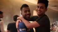 Hardik Pandya Wishes Happy Birthday to &lsquo;Chotu Pandya&rsquo; Ishan Kishan (View Post)