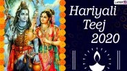 Hariyali Teej 2020 Date And Significance: Know Shubh Muhurat, Rituals And Customs Related to This Auspicious Sawan Festival