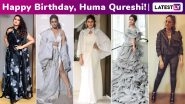Huma Qureshi Birthday Special: Edgy Chic and Spunky, There&rsquo;s an Outfit for Every Mood in Her Wardrobe!