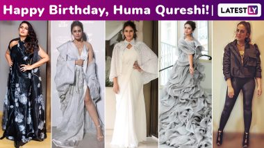 Huma Qureshi Birthday Special: Edgy Chic and Spunky, There’s an Outfit for Every Mood in Her Wardrobe!