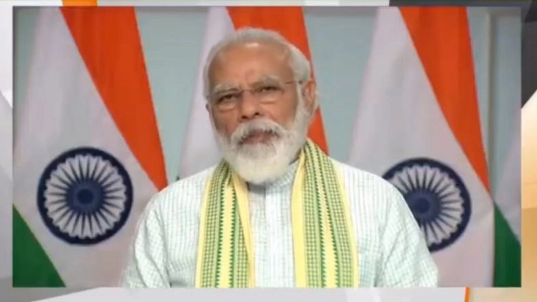 PM Narendra Modi Says Solar Energy Will Help India Achieve ‘Atmanirbharta’, Inaugurates Asia’s Largest 750 MW Solar Power Project in Rewa
