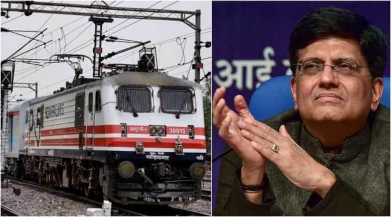 Indian Railways Will Move to 100% Electrification in Next 3.5 Years, Says Piyush Goyal