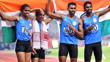 Indian Mixed Relay Team’s Asian Games Silver Medal Upgraded to Gold after Bahrain’s Disqualification