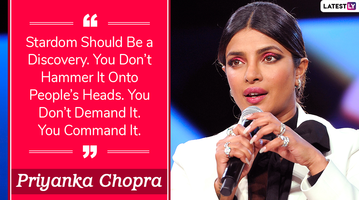 Priyanka Chopra's Unapologetic Quotes And Motivational Sayings to ...