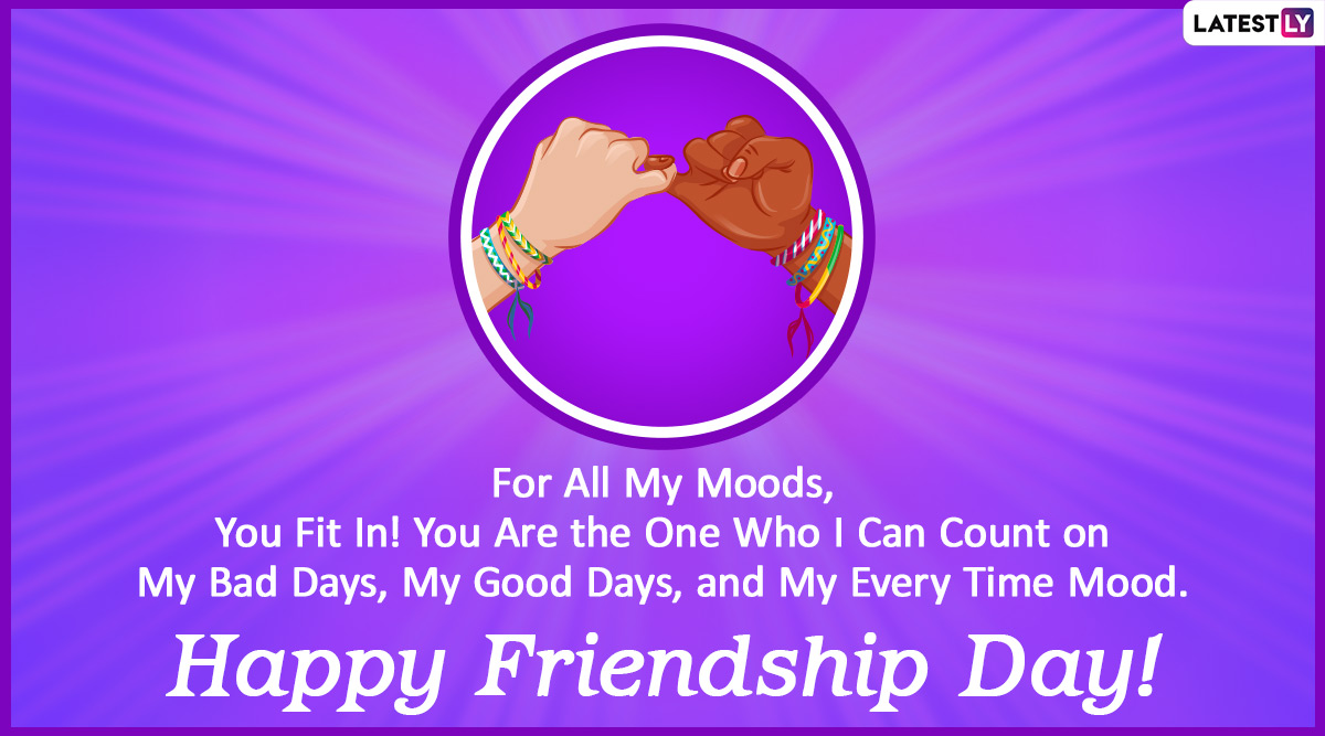 Happy Friendship 2020 Wishes and HD Images: WhatsApp Sticker ...