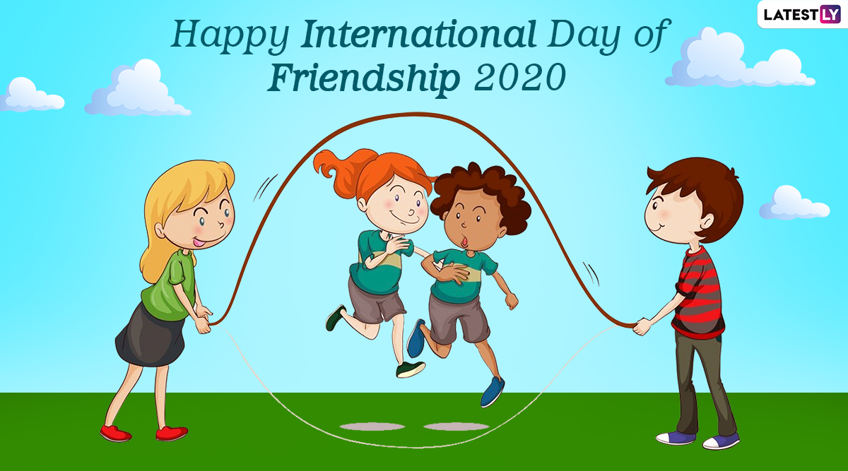 Festivals & Events News | Happy International Friendship Day 2020 ...