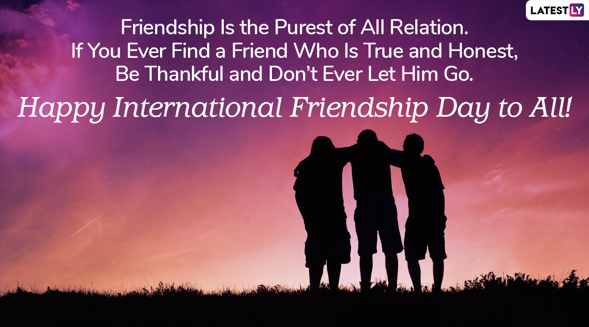 International Friendship Day 2020 Wishes & HD Images Facebook