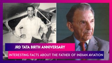 JRD Tata 116th Birth Anniversary: Lesser-Known Facts About The Father Of Indian Aviation