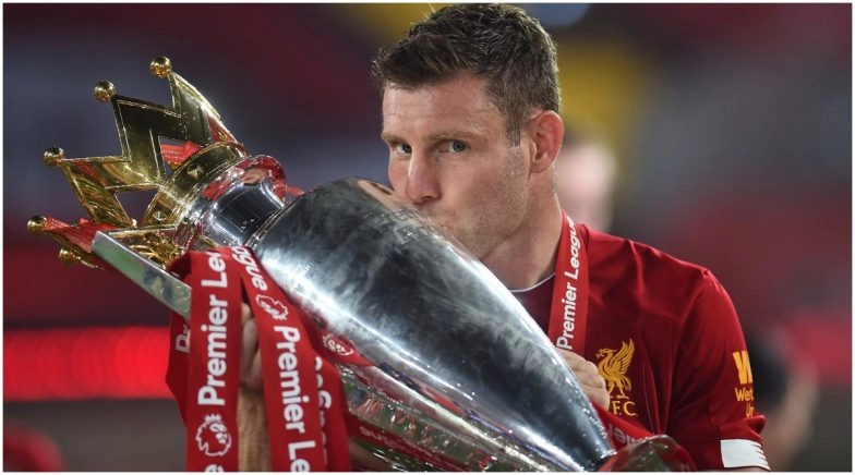 Watch: James Milner Aims Explicit Jibe at Manchester United During Liverpool Trophy Celebrations