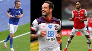 Most Goals in EPL 2019–20: Jamie Vardy, Danny Ings and Aubameyang Involved in Three-Way Race for Premier League Golden Boot