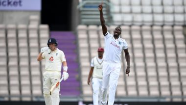 England vs West Indies, 1st Test 2020, Day 2 Report: Jason Holder's 6-Wicket Haul Puts Windies in Dominating Position Against Hosts