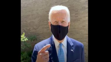Joe Biden Ask Americans to Commit 100 Days of Mask-Wearing, One of His First Acts as US President