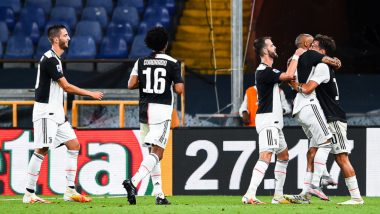Juventus vs Sampdoria, Serie A 2019–20 Free Live Streaming Online & Match Time in IST: How to Get Live Telecast on TV & Football Score Updates in India?