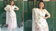 Kajal Aggarwal Goes Traditional Chic in Ivory!