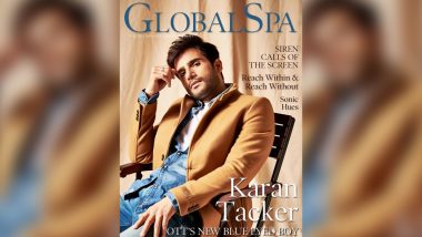 Karan Tacker Is Dapper, Gets Candid About Mental and Physical Wellness As the Cover Star for Global Spa Asia Magazine!