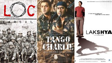 Kargil Vijay Diwas 2020: LOC Kargil, Tango Charlie, Lakshya and More – 5 Bollywood Films That Depicted India’s Historic War of 1999 Against Pakistan