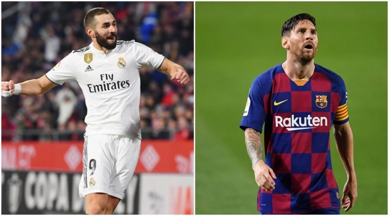 Lionel Messi Voted Second Best Footballer in La Liga 2019–20; Karim Benzema Takes Top Spot