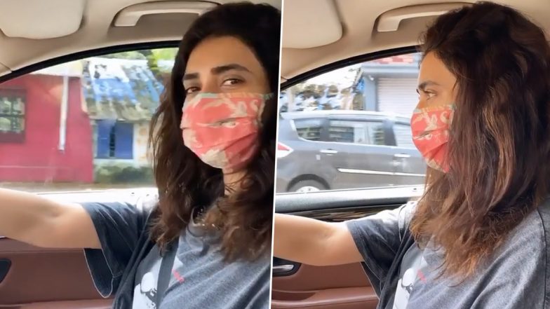 Karishma Tanna Resumes Shoot Post 4-Month Lockdown And She Can’t Contain Her Excitement (Watch Video)