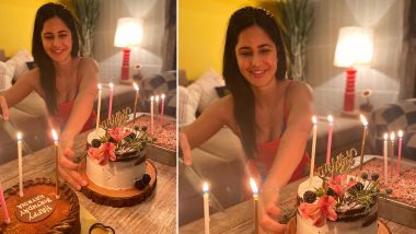 Katrina Kaif Birthday: With Three Cakes and a Bright Smile, the Lady Soaks in All the Good Wishes in This Beautiful Picture!