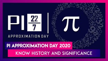 Pi Approximation Day 2020: Know History And Significance Of The Annual Celebration