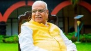 Lalji Tandon Dies at 85: President Ramnath Kovind, Rajnath Singh, Nirmala Sitharaman, Nitin Gadkari and Others Express Their Condolences