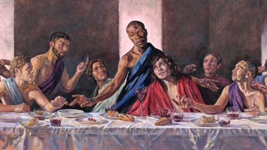 Black Jesus to Feature in The Last Supper Painting Above Altar at UK's ...