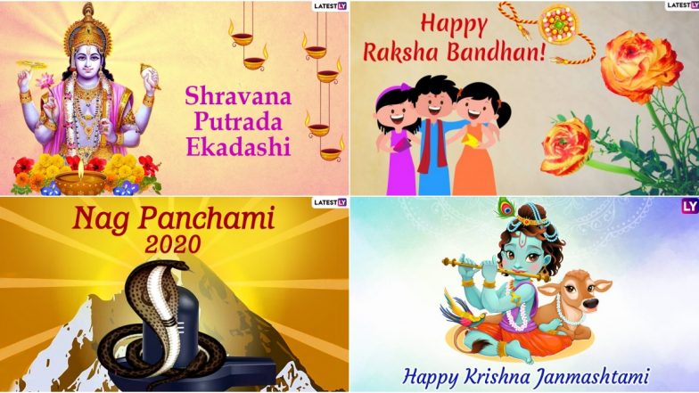 Raksha Bandhan, Shravana Putrada Ekadashi, Krishna Janmashtami – List of Shravan Month 2020 Festivals and Important Dates