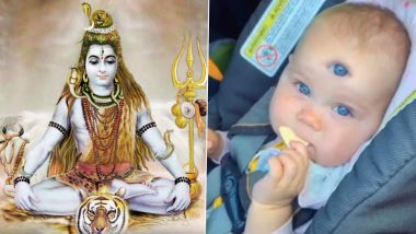 Three-Eyed Baby Born in Germany Is Fake News, but the Legend of Lord Shiva, the Hindu God With Three Eyes Is Intriguing! Know Why Mahadev Has Third Eye