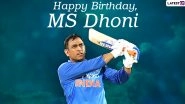 On Eve of MS Dhoni&rsquo;s 40th Birthday Fans Wish CSK Captain in Advance