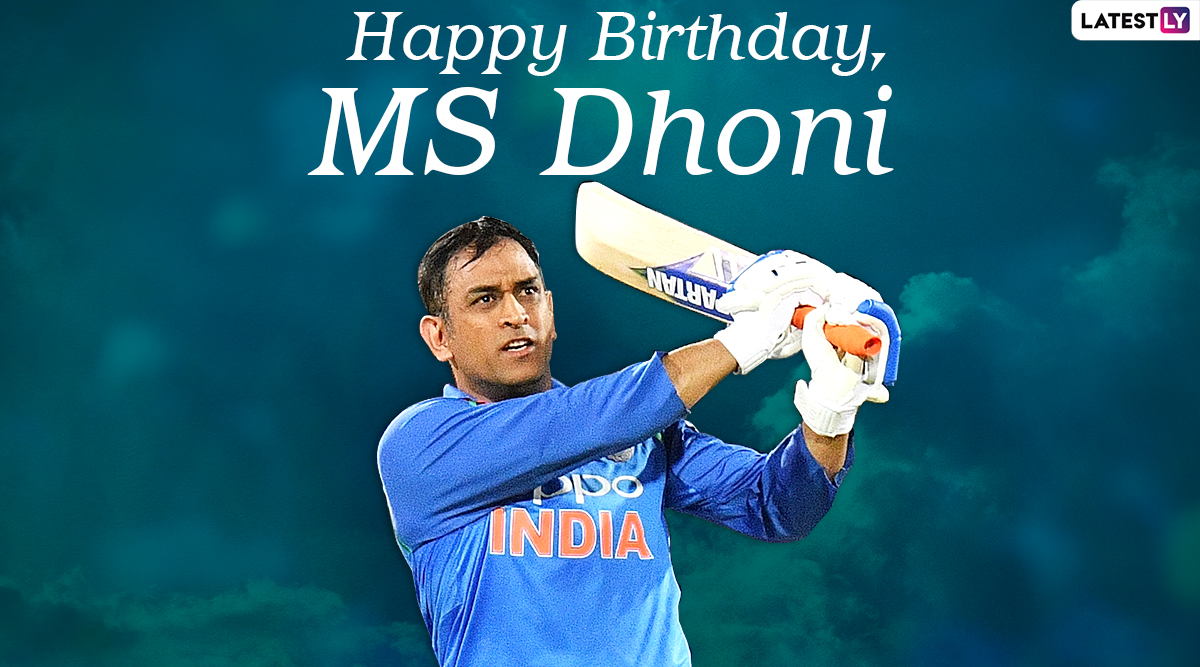 On Eve of MS Dhoni's 40th Birthday Fans Wish CSK Captain in ...