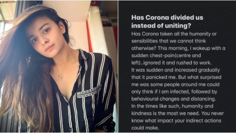 Shubharambh Actress Mahima Makwana Reveals How People’s Behaviour Changed Around Her When She Started Experiencing Chest Pain (View Post)
