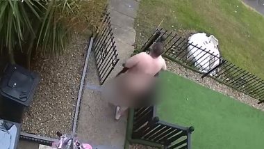 Embarrassing! Man Runs Out Naked to Save Niece From 'Kidnappers', But Turns Out it Was False Alarm (Watch Viral Video)
