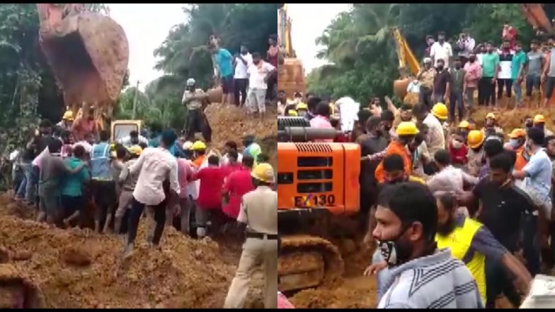 Mangaluru Landslide: Karnataka CM BS Yediyurappa Announces an Ex-gratia of Rs 5 Lakh Each for Victims' Kin
