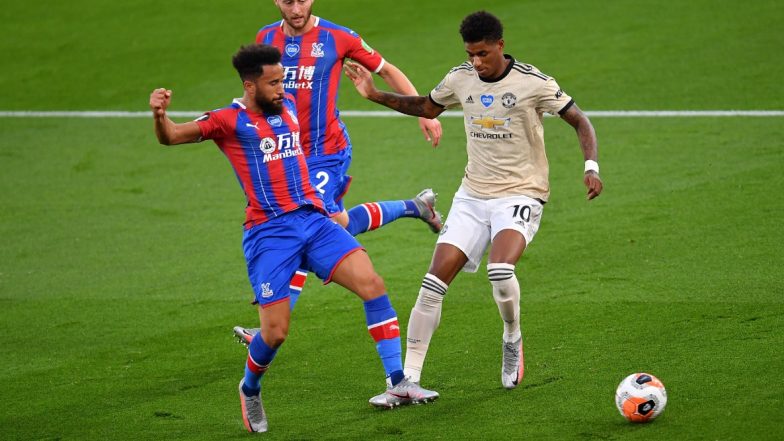 Marcus Rashford Pulls Off Incredible Piece of Skill to Score and Set Up Another in Manchester United’s 2–0 Win Over Crystal Palace (Watch Video)
