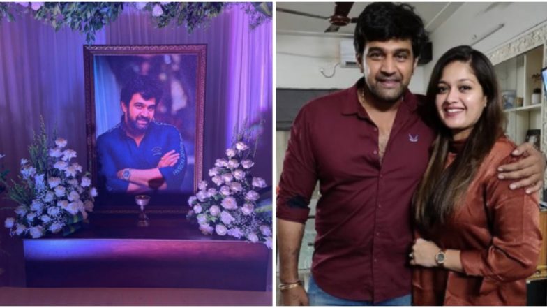 Chiranjeevi Sarja Prayer Meet: Meghana Raj Shares An Emotional Post Saying 'Chiru is a Celebration and Will Always Be'