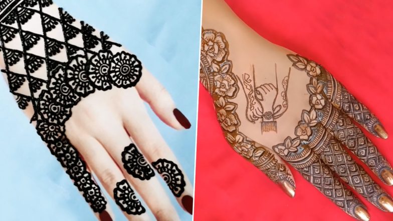 Latest Raksha Bandhan 2020 Mehndi Designs: Adorn Your Palms With DIY Arabic Henna Patterns And Easy Indian Mehandi Images This Festive Season (Watch Videos)