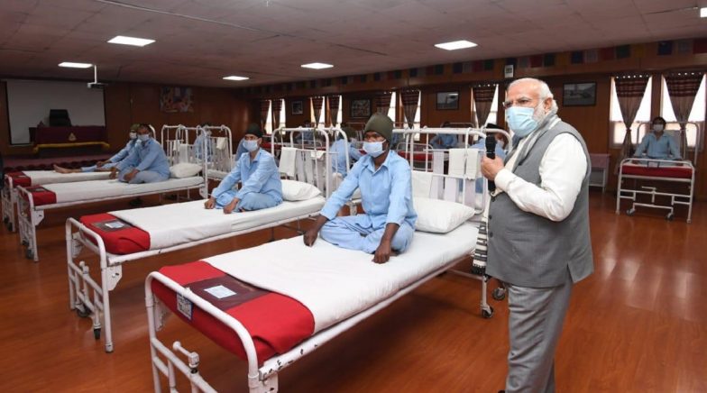 PM Modi Meets Soldiers Injured in Galwan Clash, Says 'The Blood You Shed Will Inspire Generations'