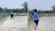 Mohammed Shami Enjoys &lsquo;Quality Practice Session&rsquo; at Farmhouse Amid COVID-19 Crisis (Watch Video)